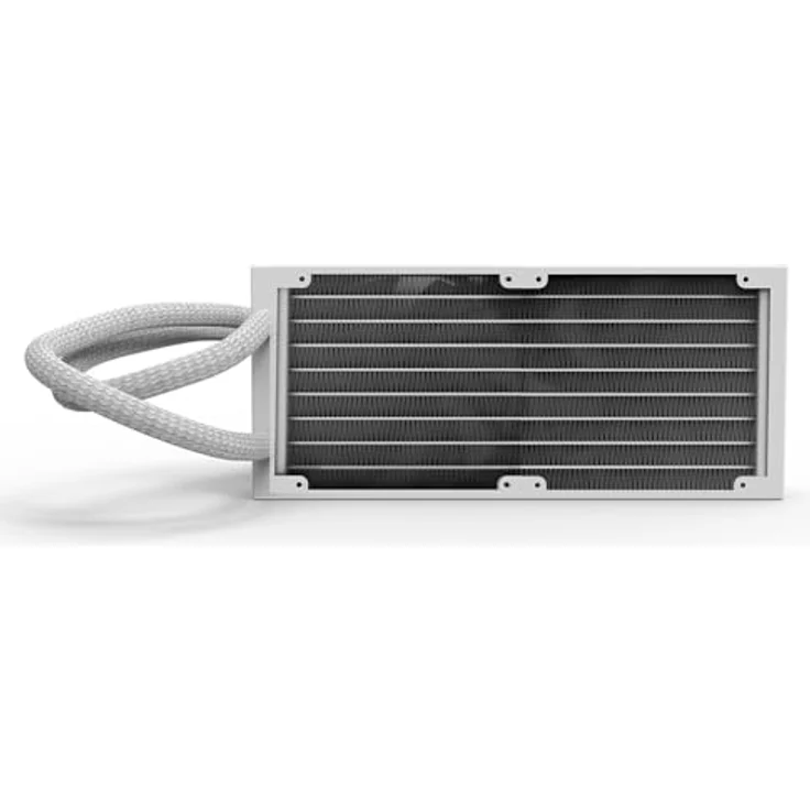 Zalman AIO Wasserkuhlung Reserator5 Z RGB - 240mm Wasserkühler für CPU, weiss, mit vernickelter Kupferbodenplatte und RGB-Beleuchtung – Bild 4