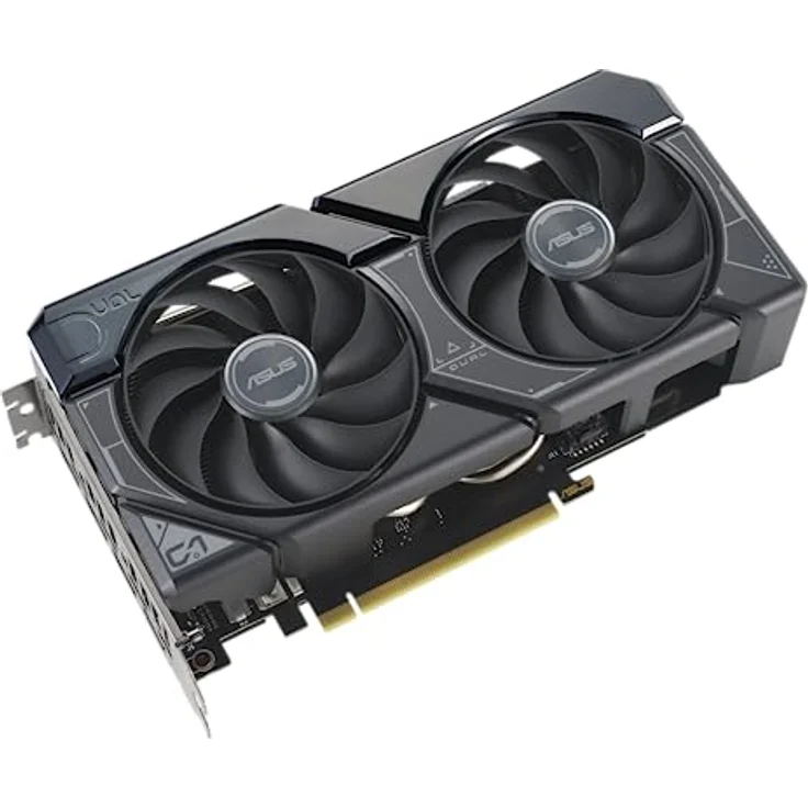 ASUS Dual GeForce RTX 4060 Ti OC Edition 16GB GDDR6 Gaming Grafikkarte (Nvidia RTX4060 Ti DLSS 3, PCIe 4.0, 1x HMDI 2.1a, 3x DisplayPort 1.4a, schwarz, DUAL-RTX4060TI-O16G) – Bild 5