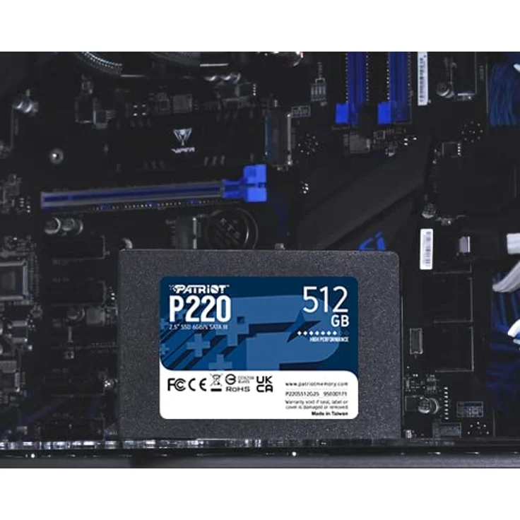 Patriot Memory P220 512GB SATA III SSD-Festplatte, 2.5 Zoll – Bild 5