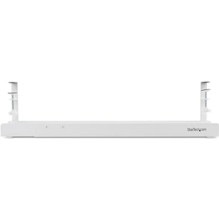 Startech.com Kabelkanal, unter Tisch montierbar, Weiß, 120 cm Länge, Kabelmanagementfach – Bild 3