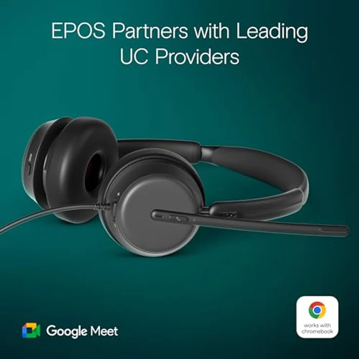 EPOS IMPACT 860 ANC - Hochleistungsfähiges Noise-Cancelling-Doppelohr-Headset, Super Wideband-Audio, USB-C-Konnektivität – Bild 4