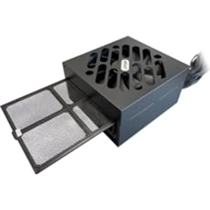 LC-Power LC400SI V2.31 PC-Netzteil, 400 W, 80 PLUS Standard, ATX V2.31, schwarze Flachbandkabel, 140-mm-Lüfter – Bild 7