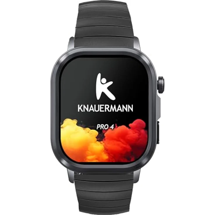 Knauermann PRO 4 (2026), Smartwatch mit 1,56 Zoll AMOLED-Display, umfangreicher Gesundheitsüberwachung und 30 Tagen Akkulaufzeit, 47 mm – Bild 3