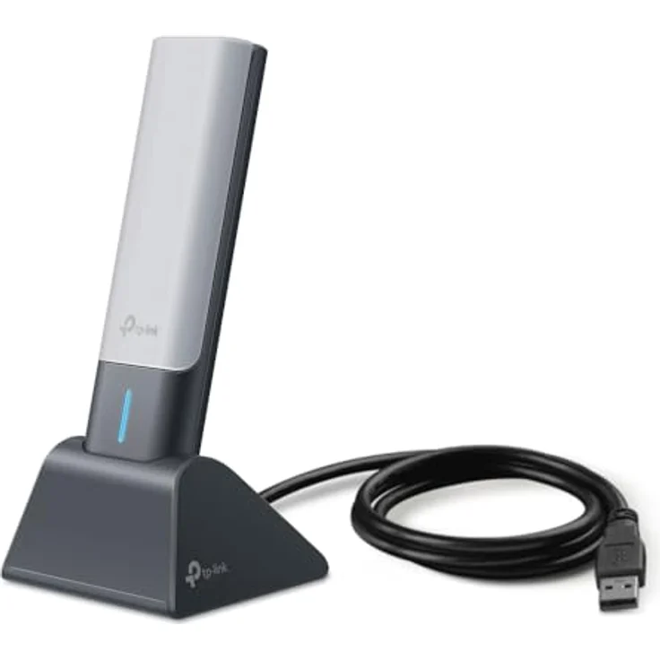 TP-Link Archer TX50UH, WLAN-Adapter mit 3000 Mbit/s, Schwarz, Wi-Fi 6, USB 3.2, Ideal für PC/Laptop – Bild 2