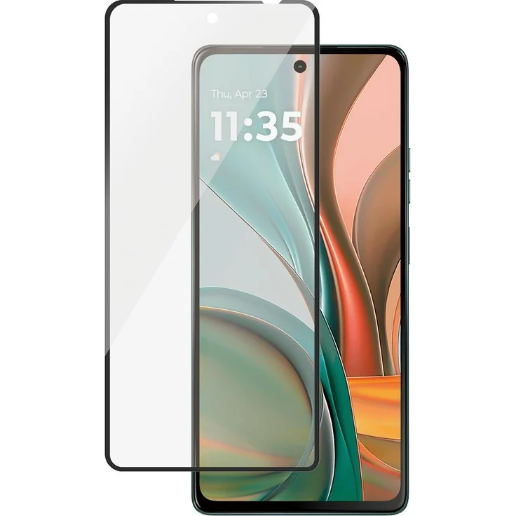 Safe Ultra-Wide Fit Smartphone Schutzfolie für Vivo Y75 5G, kratzfest, transparent, blasenfreie Anwendung, aus 60% recyceltem Material