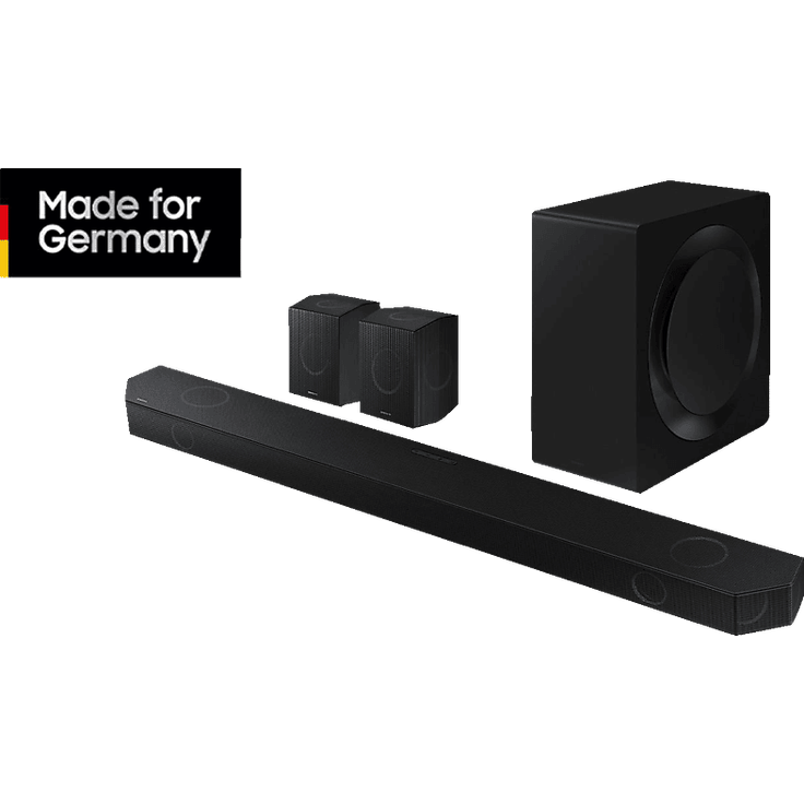 SAMSUNG HW-Q995GD/ZG, Soundbar, Graphit Schwarz