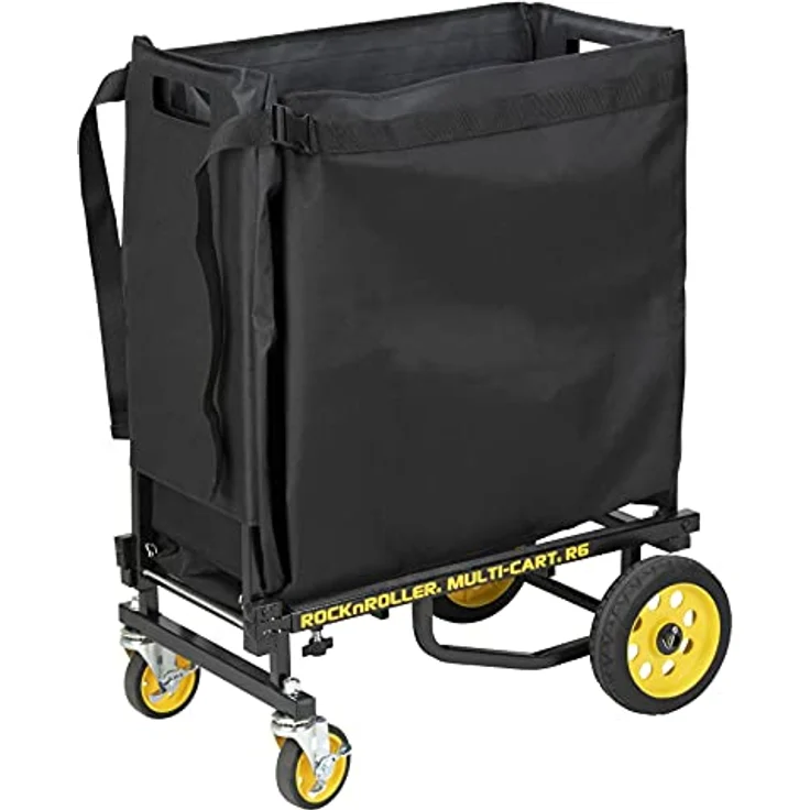 RocknRoller RSA-WAG6 Wagon Bag, Vielseitige Transporttasche für Audio Racks und Cases, strapazierfähig – Bild 2