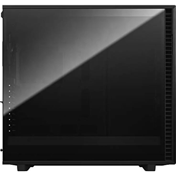 Fractal Design Define 7 XL Black TG Dark Modulares Silent E-ATX Full Tower PC-Gehäuse aus Aluminium/Stahl mit seitlichem Fenster aus dunkel getöntem Tempered Glass, schwarz – Bild 3