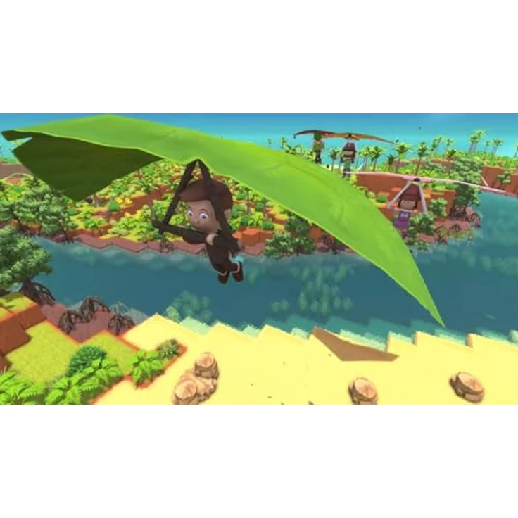 U&I Entertainment Dinkum Day One Edition (PEGI Version), Nintendo Switch Spiel mit Battlegrounds Costume Set, Original-Soundtrack-CD und Jackaroo-Schlüsselanhänger – Bild 2