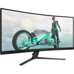 Philips Evnia 34M2C3500L - 32 Zoll WQHD Curved Gaming Monitor, 180 Hz, 0.5 ms, FreeSync Premium, HDR10, dunkel grau