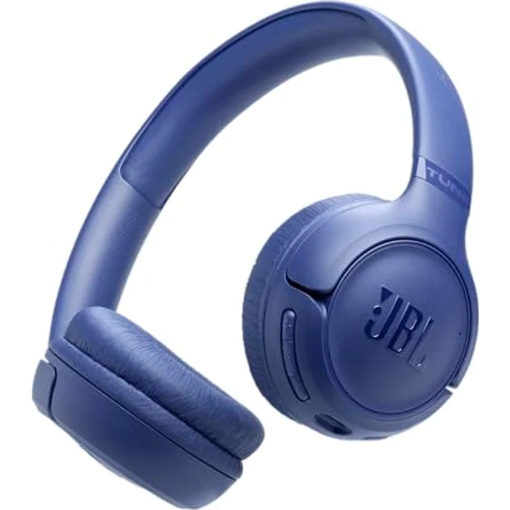 JBL Tune 530 BT, Wireless On-Ear Kopfhörer mit JBL Pure Bass Sound, bis zu 76 Stunden Musikwiedergabe, Bluetooth 6.0, faltbares Design, Google Fast Pair, Microsoft Swift Pair, Blau – Bild 1