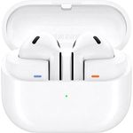 Samsung Galaxy Buds3 Kabellose Bluetooth-Kopfhörer, Active Noise Cancelling (ANC), Adaptive Geräuschunterdrückung, In-Ear-Kopfhörer mit 360 Audio, White, Inkl. Anymode Clear Case