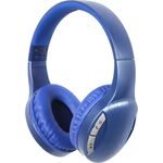 Gembird BTHS-01-B, Bluetooth & kabelgebundene Kopfhörer mit Mikrofon, ohrumschließend, 20 - 20000 Hz, Blau