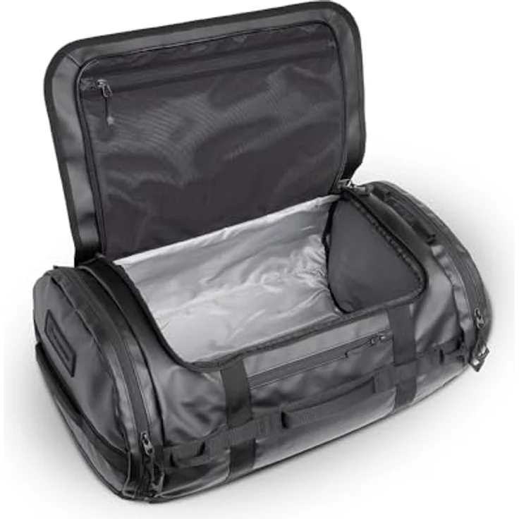 Wandrd Carryall Duffel, Fotorucksack und Kamera Schultertasche mit 40 l Volumen, Schwarz – Bild 5