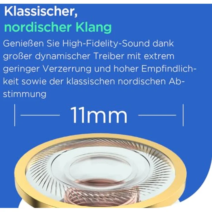 Libratone AIR+ 3 True Wireless In-Ear Kopfhörer mit aktiver Geräuschunterdrückung (Hi-Fi Sound, 24h Akku, ANC, Noise Cancelling, IP54, Bluetooth 5.2) (schwarz) – Bild 4