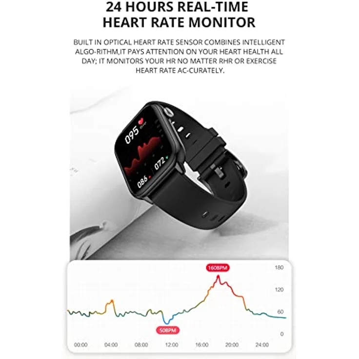 Générique Colmi C60 Smartwatch (Black) – Bild 4