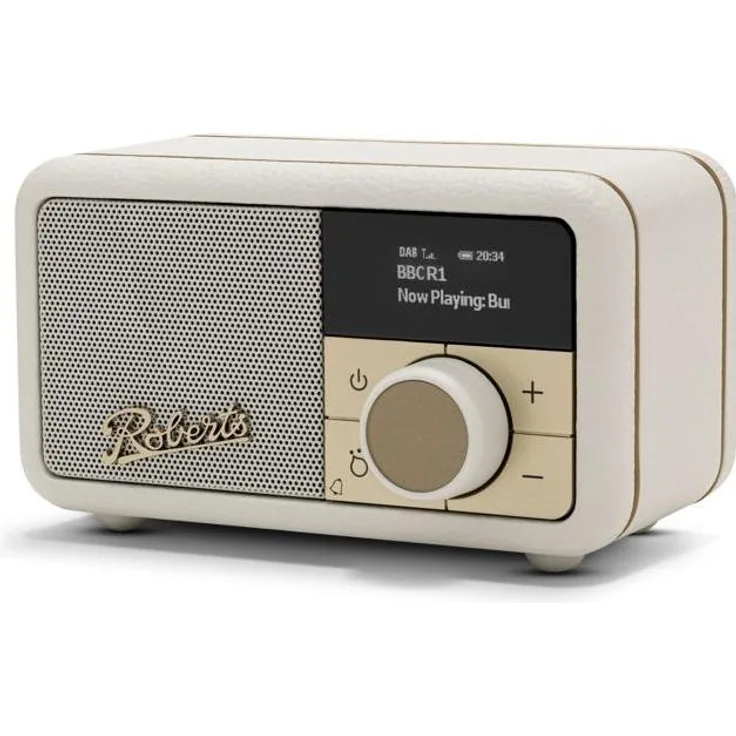 Roberts Revival Petite 2, DAB+/FM Radio mit Bluetooth und USB-C, beige
