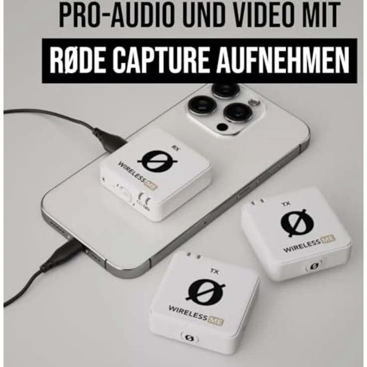 RØDE Wireless ME Dual White (Allround), Mikrofon – Bild 6