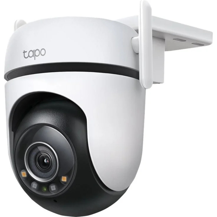 TP-Link Tapo C520WS 4MP 360° Outdoor Kamera mit F1,6-Objektiv und MicroSD (2560 x 1440 Pixels), Weiss