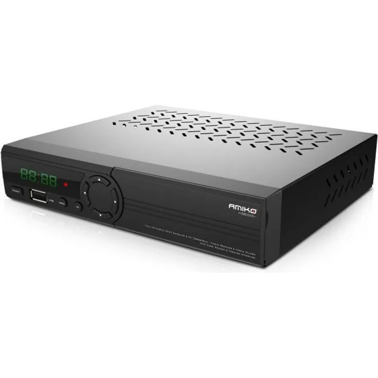 Amiko HD8265+ HDTV Receiver, DVB-C/DVB-S2/DVB-T/T2, EPG, Ethernet, CI+, WLAN-ready