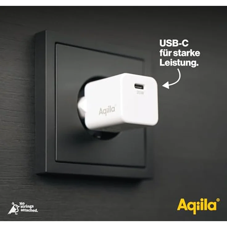 Aqiila Chargebird W1, 20W USB-C Ladeadapter mit Power Delivery und 98% recyceltem Gehäuse – Bild 6