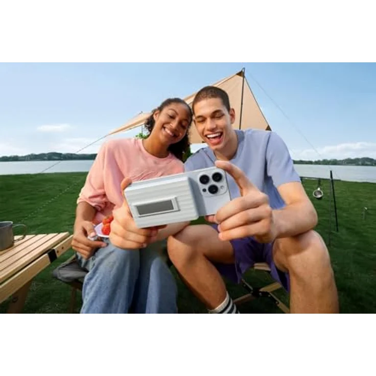 EcoFlow RAPID Mag Powerbank 10.000mAh, kompakte Powerbank mit 30W USB-C Ausgang und MagSafe-Kompatibilität, weiss – Bild 7