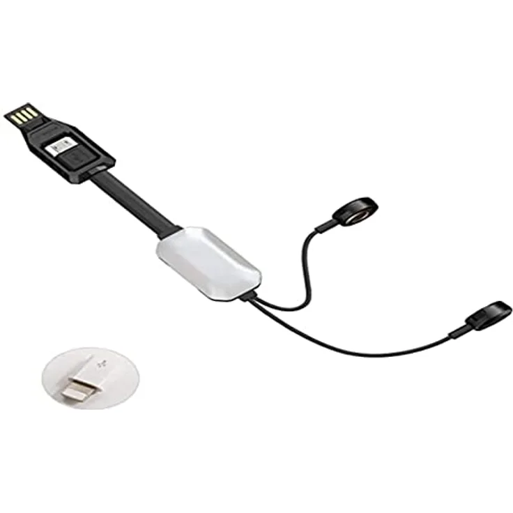 Nitecore LC10 Magnetisches Ladegerät für Erwachsene, Schwarz