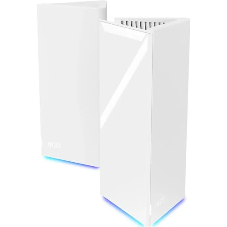 MSI Roamii BE Pro Mesh System, WiFi-7 Tri-Band, 2.5G LAN, bis zu 11 Gbit/s, 2er-Pack, weiß – Bild 2