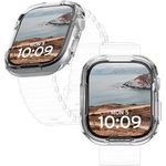 URBAN ARMOR GEAR Scout Case für Apple Watch Series 10 (46mm) Hülle (Sturz- und stoßsicher, nach US-Militärstandard, transparent)