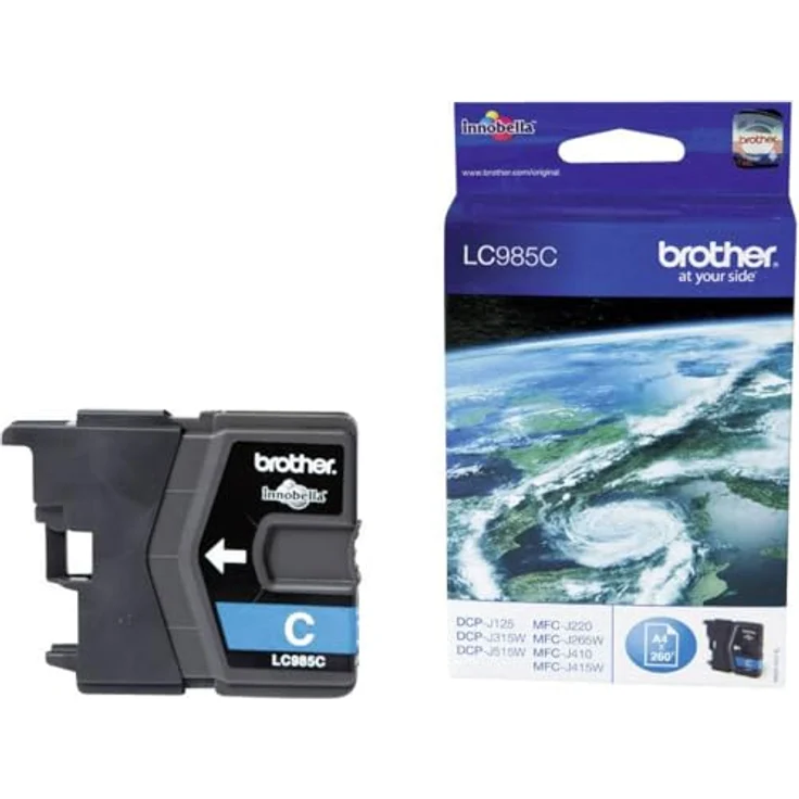 Brother LC985C Cyan Original Tintenpatronen Pack of 1 – Bild 2