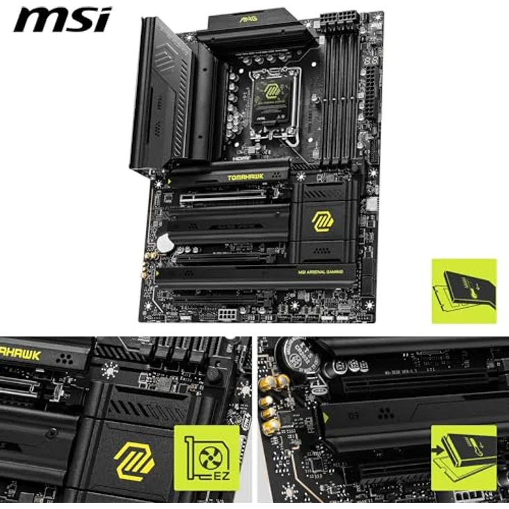 MSI MAG Z890 Tomahawk WiFi Mainboard, MAG Z890 TOMAHAWK WIFI – Bild 3