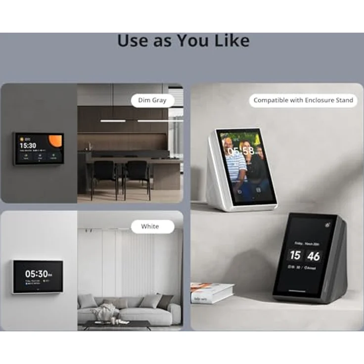 Sonoff NSPanel Pro 120, Smart Control Panel mit Matter, WiFi/Bluetooth/ZigBee, weiß, Smart Home Hub – Bild 9