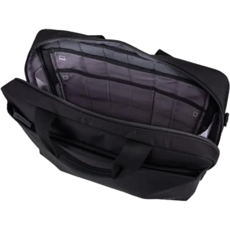Jost Tallinn Aktentasche 40 cm, mit Laptopfach, schwarz, 100% Polyester – Bild 4