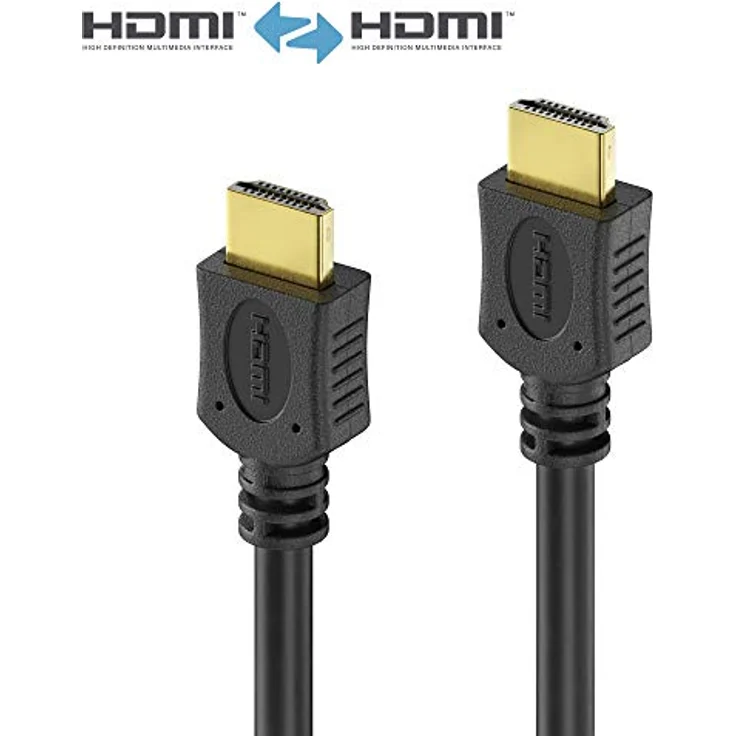 COMAG HDMI Kabel HIGH SPEED mit Ethernet (vergoldete Stecker, Full HD 1080p, 3D) 1,5m schwarz – Bild 4