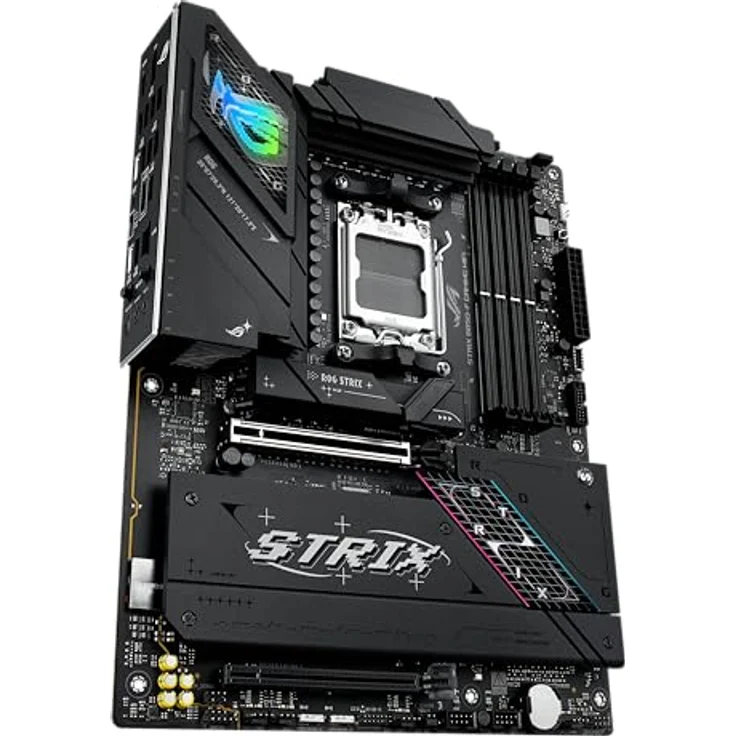 ASUS ROG Strix B850-F Gaming WiFi Mainboard Sockel AMD AM5 (AMD B850, ATX, DDR5 Speicher, PCIe 5.0, WiFi 7, 2X PCIe 4.0 M.2, Aura Sync) – Bild 4
