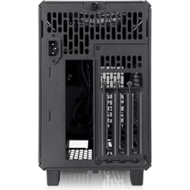Thermaltake TR100 Midi/Minitower PC-Gehäuse, One Size, Schwarz – Bild 4