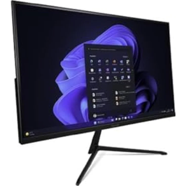 Wortmann TERRA ALL-IN-ONE-PC 2401 GREENLINE, 23,8 Zoll, Intel Core i3-1315U, 8 GB RAM, 500 GB SSD, Windows 11 Pro, Silber/Schwarz – Bild 2