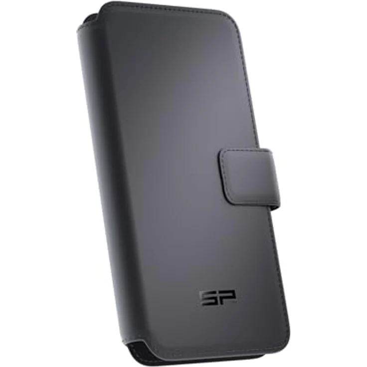 SP CONNECT Magnetic Flip Cover XL | SPC+ | - Schwarz | Magnetische Befestigung, RFID-Schutz, 4 Kartenfächer – Bild 1