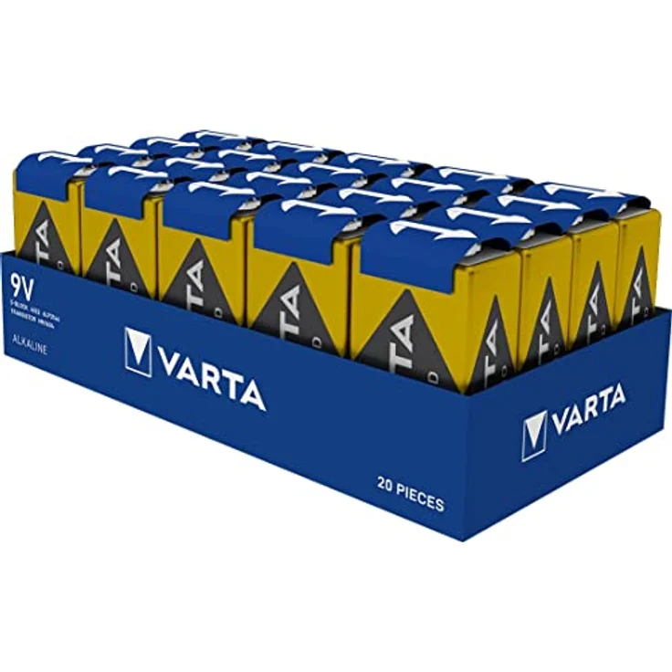 VARTA Power on Demand 9V Block - 20er Pack Vorratspack - smart, flexibel und leistungsstark für den mobilen Endkonsumenten - z.B. für Smart Home Geräten, Rauchmelder, Brandmelder – Bild 2