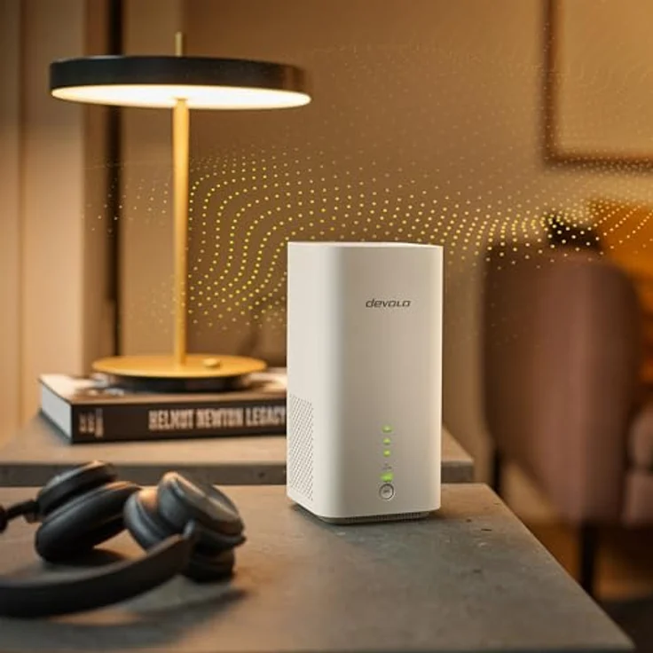Devolo WiFi 6 Router 3600 5G LTE, mobiler 5G Router, SIM-Karten WLAN-Router, 3.600 Mbit/s, weiß – Bild 4