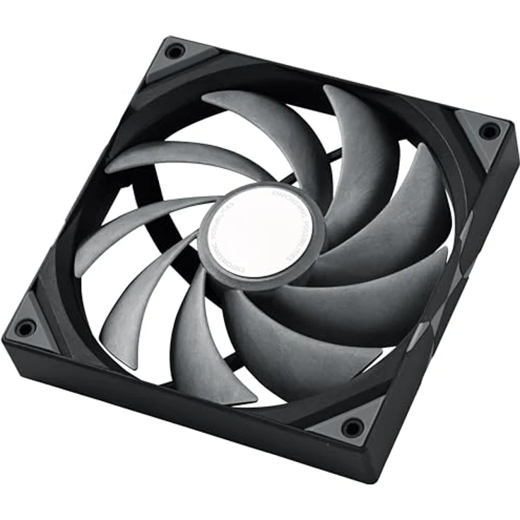 TRYX ROTA Pro 140 PWM-Lüfter - 140mm, schwarz - Leistungsstarker Gehäuselüfter mit Fluid-dynamischem Gleitlager – Bild 1