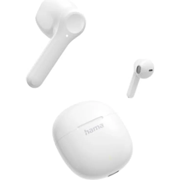 Hama Action One In-Ear Bluetooth Kopfhörer, True Wireless, 4 h Laufzeit, Weiß – Bild 9