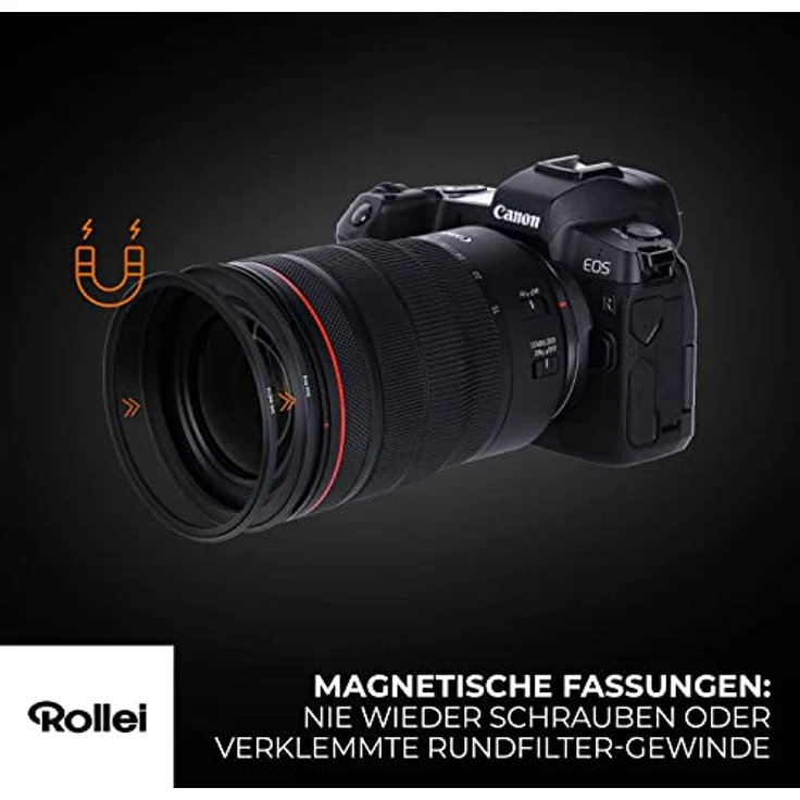 Rollei F:X Pro Magnet MK II Soft GND16, 67mm Verlaufsgfilter zur Anpassung von Helligkeitsunterschieden, magnetische Fassung – Bild 2