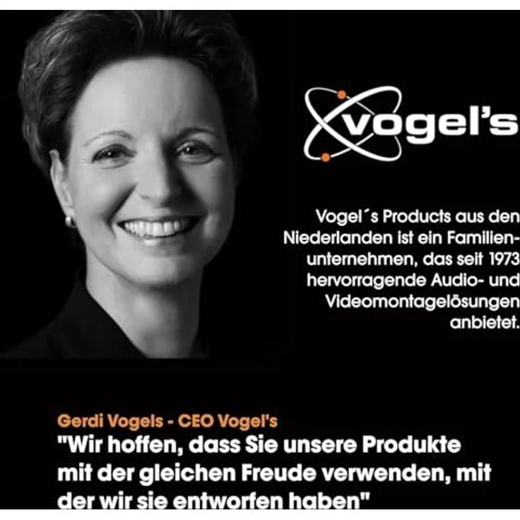 Vogels Elite 5505, TV Wandhalterung für 32-77 Zoll Fernseher, fix, schwarz – Bild 7