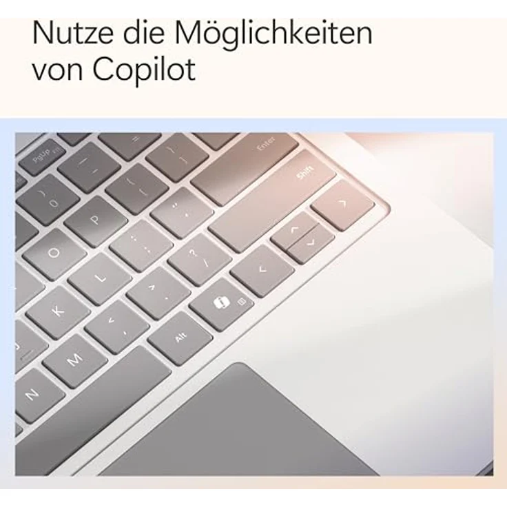 Microsoft Surface Laptop | Copilot+ PC | 13.8” Touchscreen | Snapdragon® X Plus (10 Kerne) | 16GB RAM | 512GB SSD | neuestes Modell, 7. Edition | Platin – Bild 5
