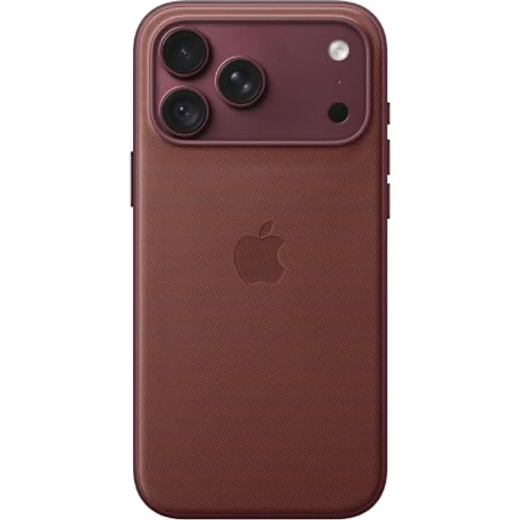 Apple TechWoven Case für iPhone 18 Pro Max, Burgunderfarbig, mit MagSafe und Griffsicherheit durch Texturiertes TPU – Bild 1