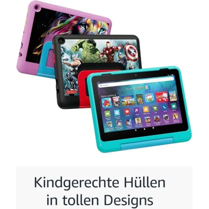 Amazon Fire HD 8 Kids Pro-Tablet (Neueste Generation) | 3 GB RAM, 8-Zoll-HD-Bildschirm, werbefreie Inhalte, Kindersicherung, 13 Std. Akkulaufzeit, 32 GB, Löwen-Design (2024) – Bild 5