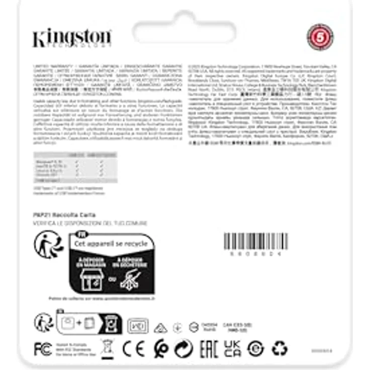 Kingston DataTraveler Duo, 128GB USB-Stick Dual-Slider mit USB-A und USB-C, USB 3.2 Gen 1x1 (5 Gbit/s) – Bild 6