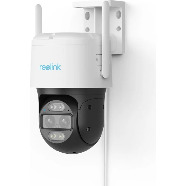 Reolink TrackMix G765 LTE, Dual-Objektiv Outdoor-IP-Kamera mit 2K 4MP Auflösung und automatischer Verfolgung, Wetterfest