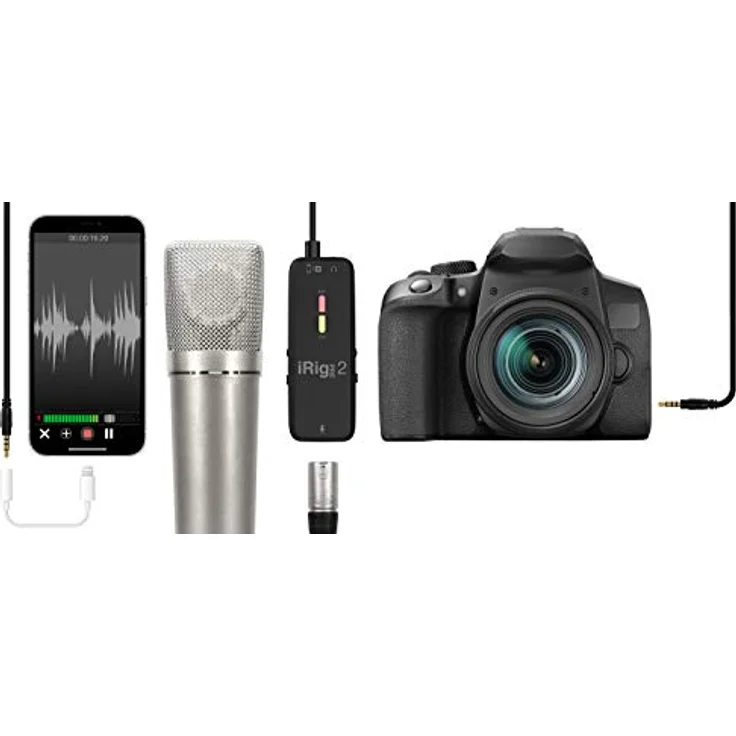 IK Multimedia iRig Pre 2 Ansteck Handymikrofon Übertragungsart (Details):Kabelgebunden – Bild 10